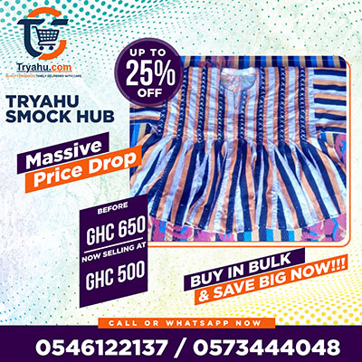 Buy Ghanaian Smock Online | Premium Quality Batakari Tryahu